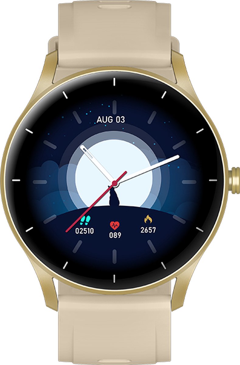 Kiraal Fit 10 Smartwatch Crème