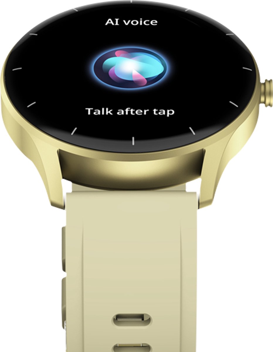 Kiraal Fit 10 Smartwatch Crème
