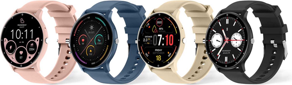 Kiraal Fit 10 Smartwatch Crème
