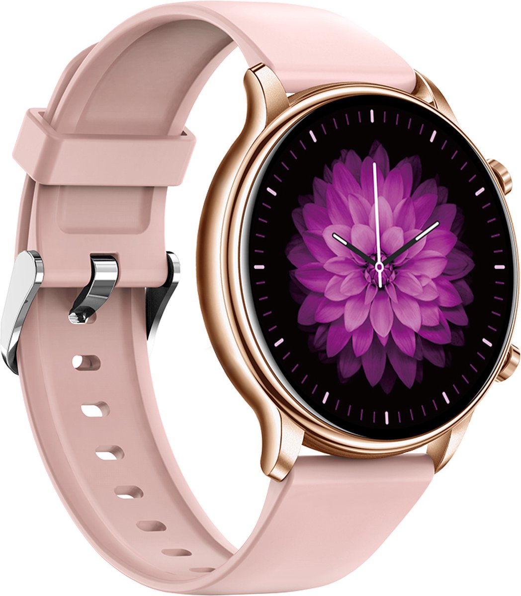 Kiraal Fit 4 Smartwatch Dames Roze