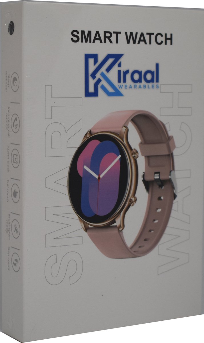 Kiraal Fit 4 Smartwatch Grijs