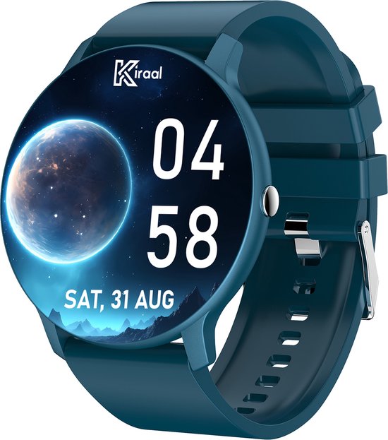 Kiraal Fit 5 — Veelzijdige allround smartwatch met gezondheidsfocus