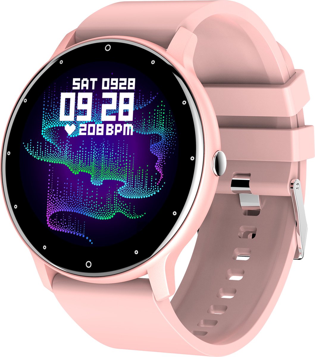 Kiraal Fit 5 Smartwatch Dames Roze