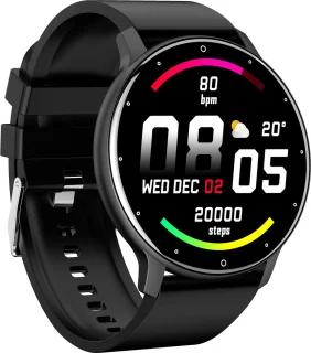 Kiraal Fit 5 Smartwatch Zwart