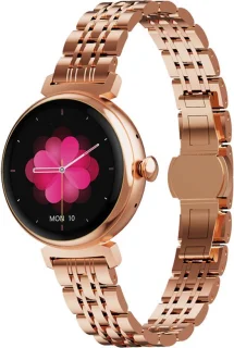 Kiraal Glimmer Dames Smartwatch Goud