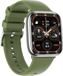 Kiraal Glow Smartwatch Leger Groen