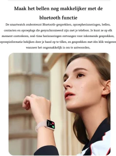 Kiraal Glow Smartwatch Leger Groen
