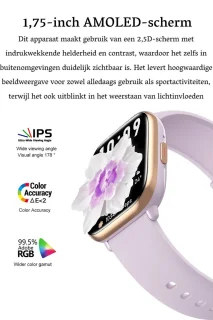 Kiraal Glow Smartwatch Leger Groen