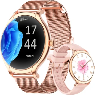 Kiraal Graceful Smartwatch Dames Roze