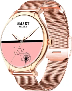 Kiraal Graceful Smartwatch Dames Roze