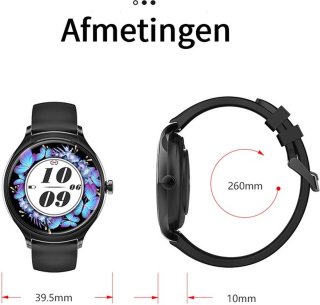 Kiraal Graceful Smartwatch Dames Roze