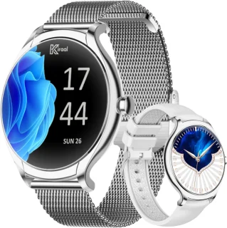 Kiraal Graceful Smartwatch Dames Zilver