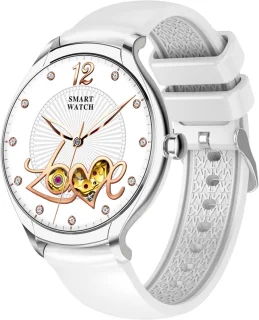 Kiraal Graceful Smartwatch Dames Zilver