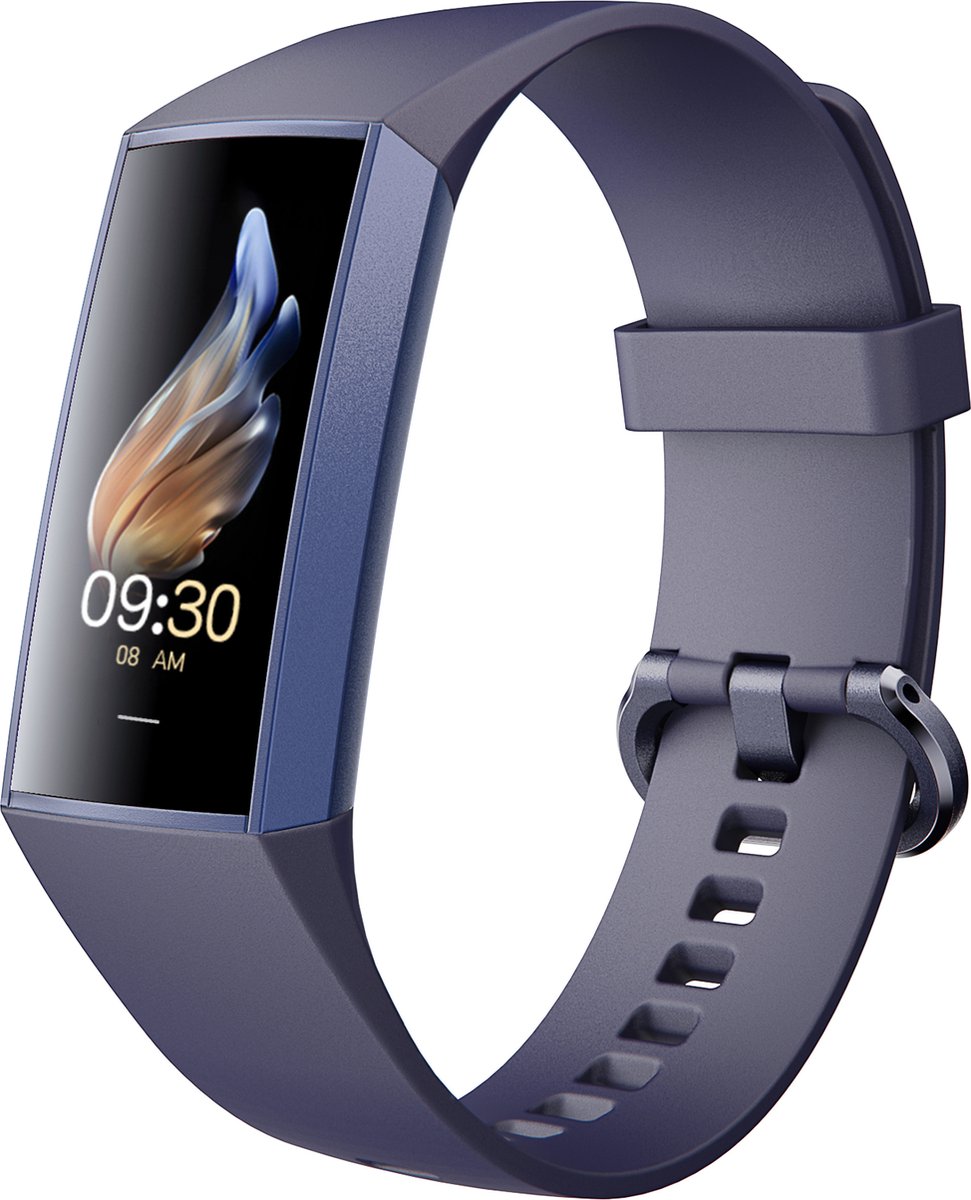 Kiraal Horizon Smartwatch Blauw Heren Dames