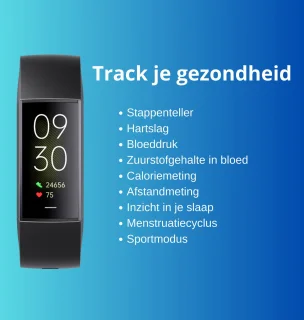 Kiraal Horizon Smartwatch Dames Lila Paars