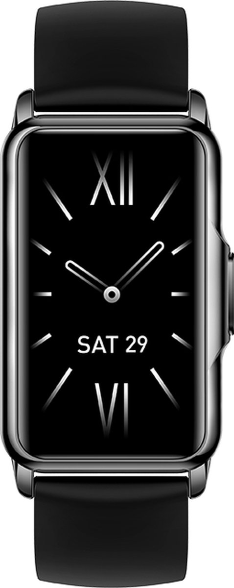 Kiraal Livery Activity Tracker Zwart Siliconen
