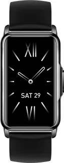 Kiraal Livery Activity Tracker Zwart Siliconen
