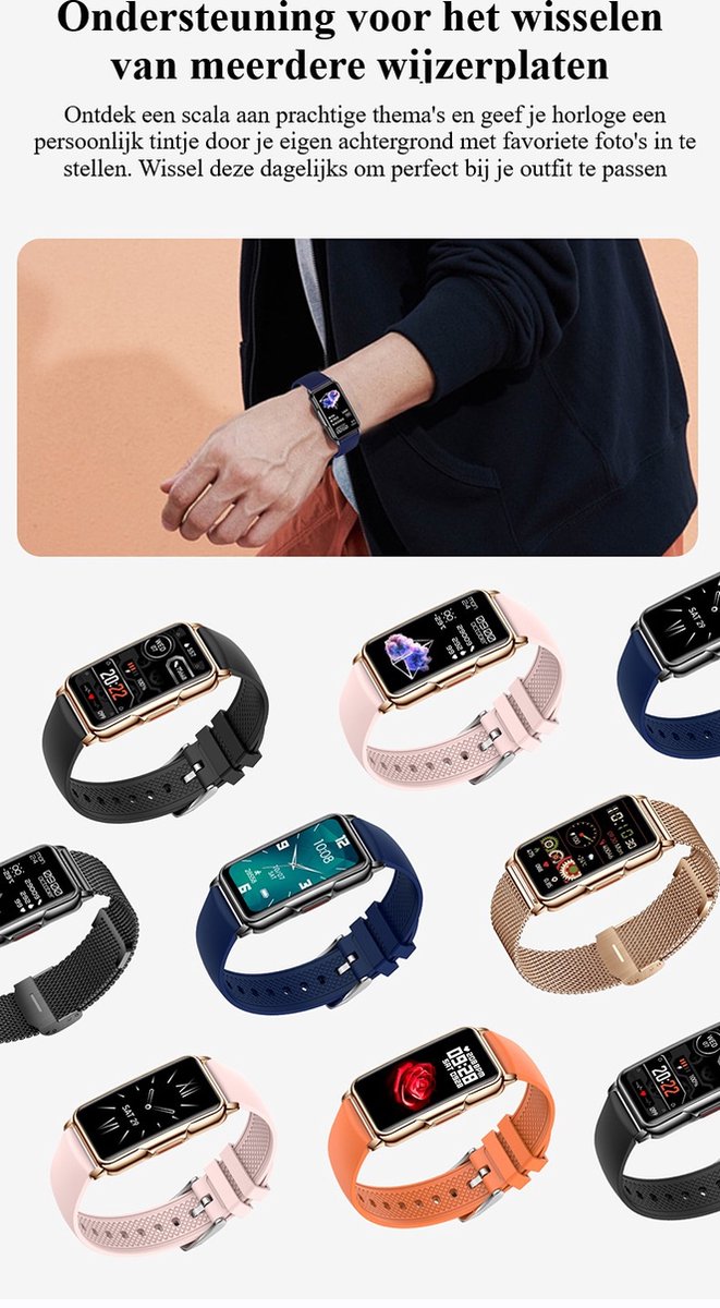 Kiraal Livery Activity Tracker Zwart Siliconen