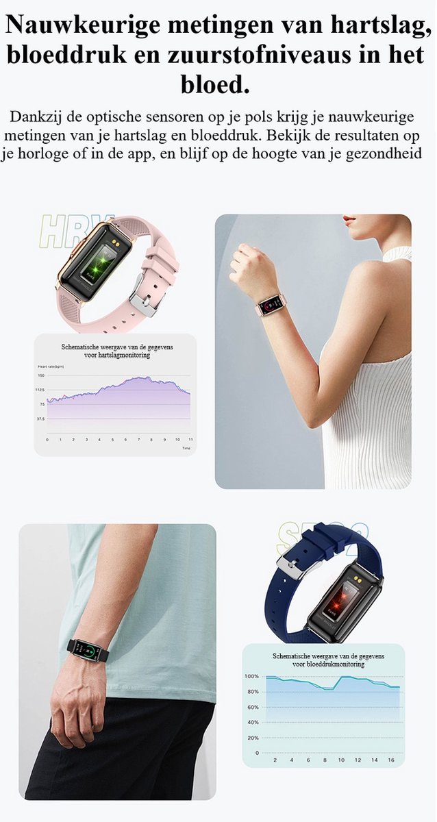 Kiraal Livery Activity Tracker Zwart Siliconen