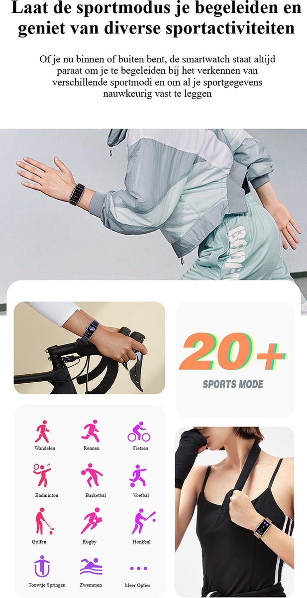 Kiraal Livery Activity Tracker Zwart Siliconen