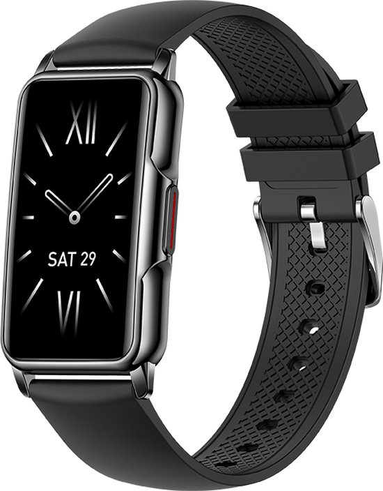 Kiraal Livery Activity Tracker Zwart Siliconen