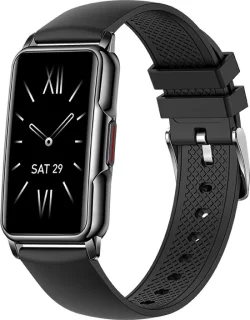 Kiraal Livery Activity Tracker Zwart Siliconen