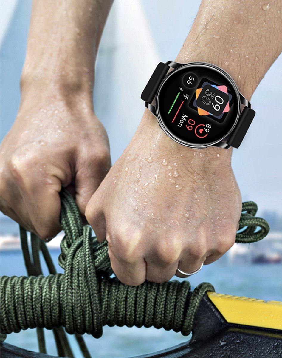 Kiraal Pulse Smartwatch Grijs