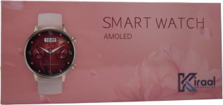 Kiraal Sparkle Smartwatch Dames Roze