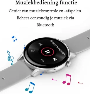 Kiraal Twist Smartwatch Roze - Unisex - Android & iOS
