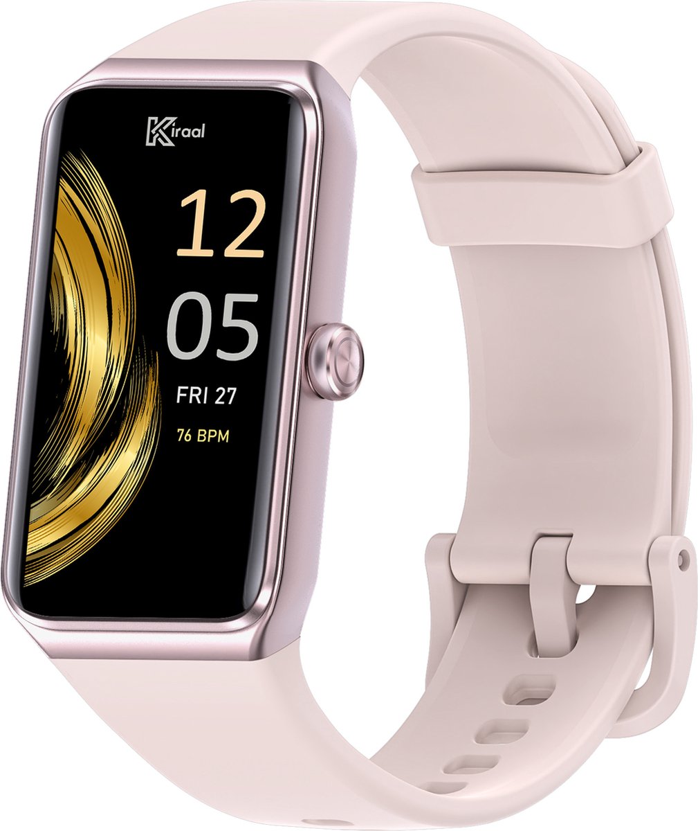 De Kiraal Venture Active AMOLED Smartwatch Rose in één oogopslag