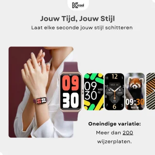 Kiraal Venture Active Smartwatch Paars