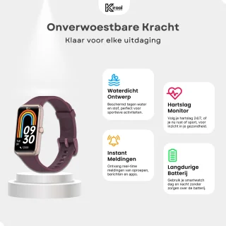 Kiraal Venture Active Smartwatch Paars