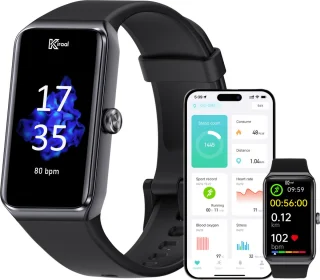 Kiraal Venture Active Smartwatch Zwart