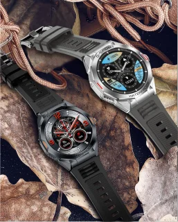 Knobbout 1.46" Smartwatch Zwart