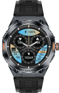 Knobbout 1.46" Smartwatch Zwart