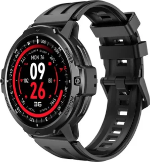 Knobbout 1.46" Sport Smartwatch Zwart