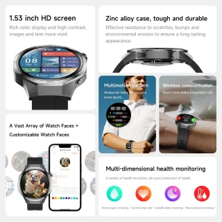 Knobbout 1.53" Sport Smartwatch