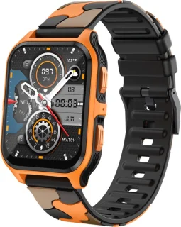 Knobbout 1.83" Outdoor Smartwatch Oranje