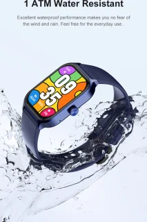 Knobbout 1.93" Smartwatch Blauw Bluetooth