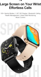 Knobbout 1.93" Smartwatch Blauw Bluetooth