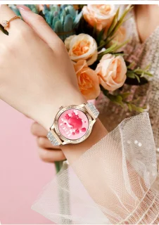 Knobbout Dames Smartwatch 1.27 inch Roségoud