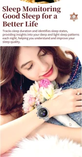 Knobbout Luxe Dames Smartwatch