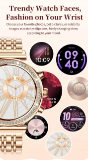 Knobbout Luxe Dames Smartwatch