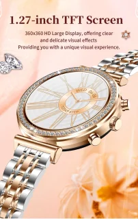 Knobbout Luxe Dames Smartwatch