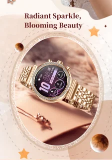 Knobbout Luxe Dames Smartwatch
