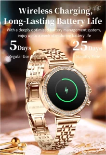 Knobbout Luxe Dames Smartwatch