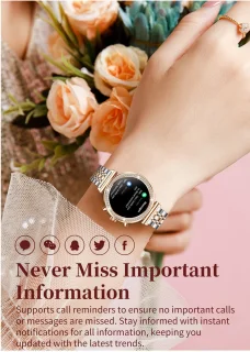 Knobbout Luxe Dames Smartwatch