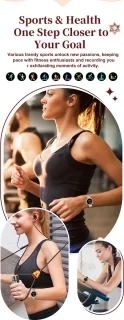 Knobbout Luxe Dames Smartwatch