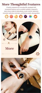 Knobbout Luxe Dames Smartwatch