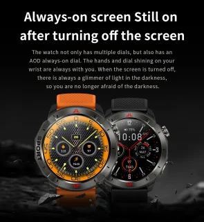 Knobbout Outdoor GPS Smartwatch Blauw